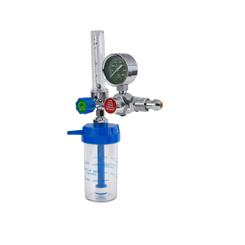 Buoy-Type Medical Oxygen Regulator Dy-A01-5/A02-5 With Dark Gauge Panel